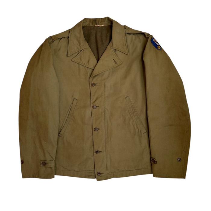 True Vintage 40s WWII US ARMY M-41 FIELD JACKET
