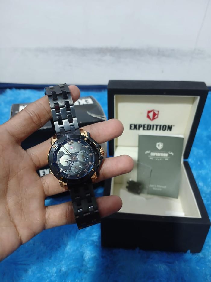 Jam Tangan Wanita Expedition E6402B Second Bekas Fullset