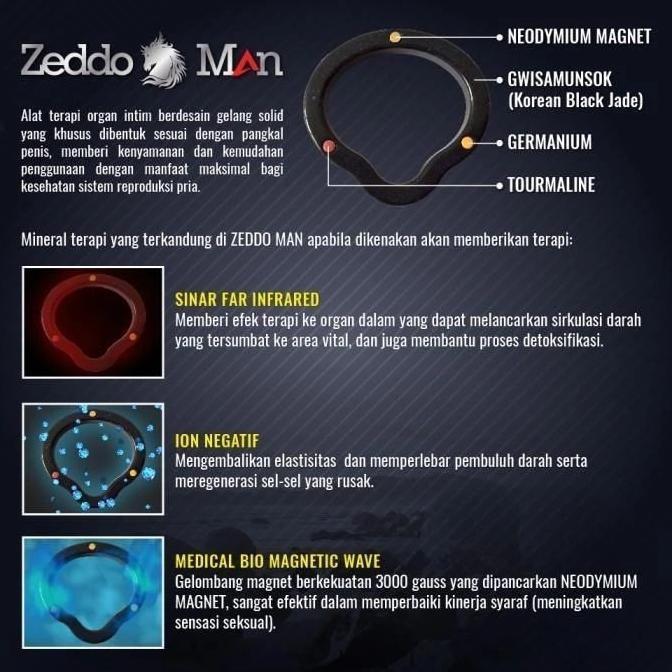 READYSTOK!! #Termasuk Pajak#* ZEDDO MAN SATUAN SINGLE - GELANG TERAPI ORIGINAL DAN RESMI DARI KOREA