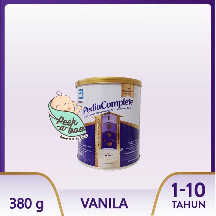 PEDIASURE COMPLETE PEDIACOMPLETE VANILA 380gr SUSU FORMULA PERTUMBUHAN