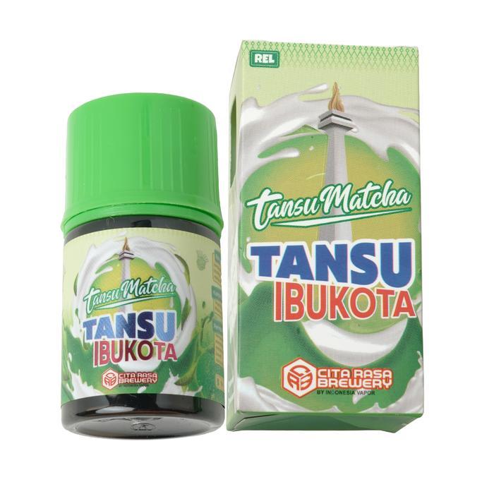 Super hot- Tansu V3 MATCHA 60ML by Cita Rasa Brew Liquid Ketan Susu Ibukota Vape