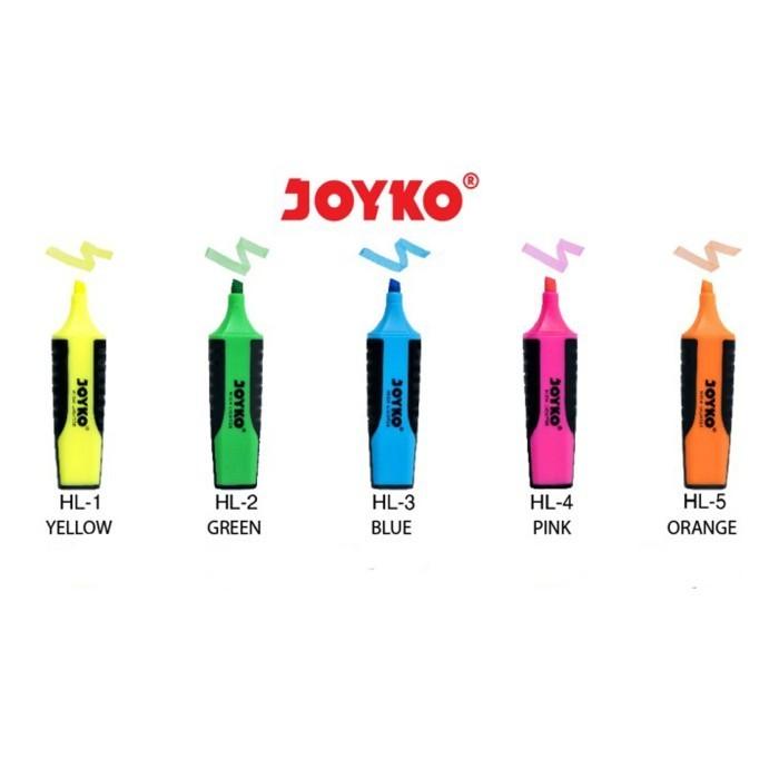 Highlighter / penanda / Stabilo - Joyko Warna Neon MURAH!