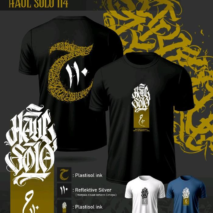 Kaos Desain special Haul Solo Habib Ali bin muhammad 114 2025