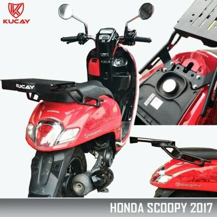 Bracket Box Motor Kucay honda scoopy Injeksi Fi . Breket Scoopy 2017