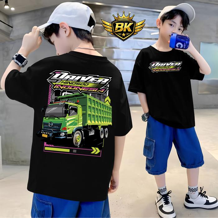 Kaos anak Driver Muda Indonesia (Driver Truck Hino 500)