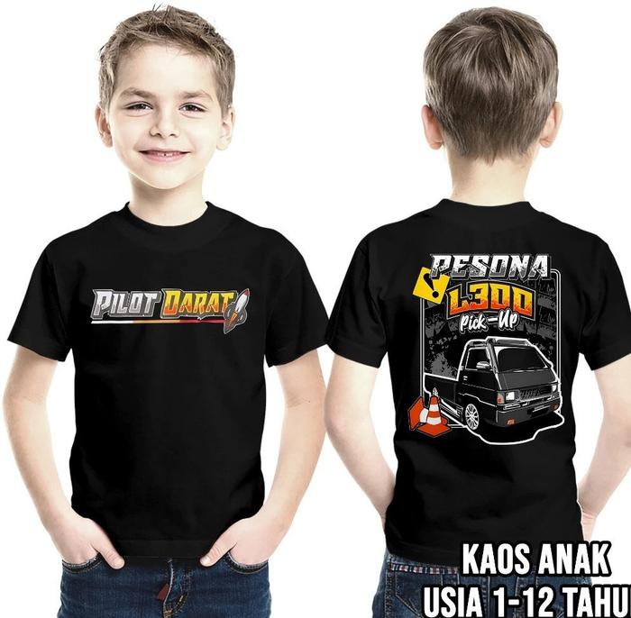 LAKaos Anak Pesona L300 Pick Up -  - Kaos Truck Oleng Mania - Kaos Nyaman Dan Adem Unisex
