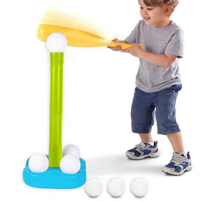 Plastic Baseball Bat T Ball Kids Baseball Softball Bat Set