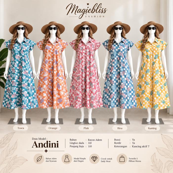 Daster Model Andini Viral Kekinian