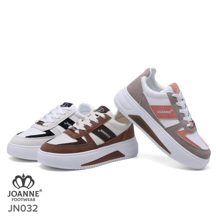 Terlariss !!! JOANNE FOOTWEAR Casual Sport Sneakers Shoes Sepatu Wanita #JN032