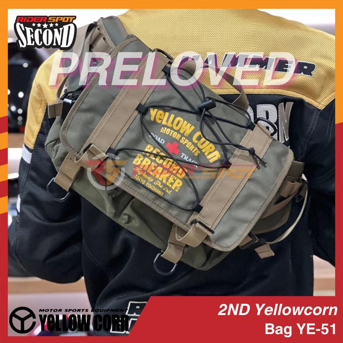 2nd Yellowcorn Bag Ye-51 Tas waistbag Original Yellowcorn