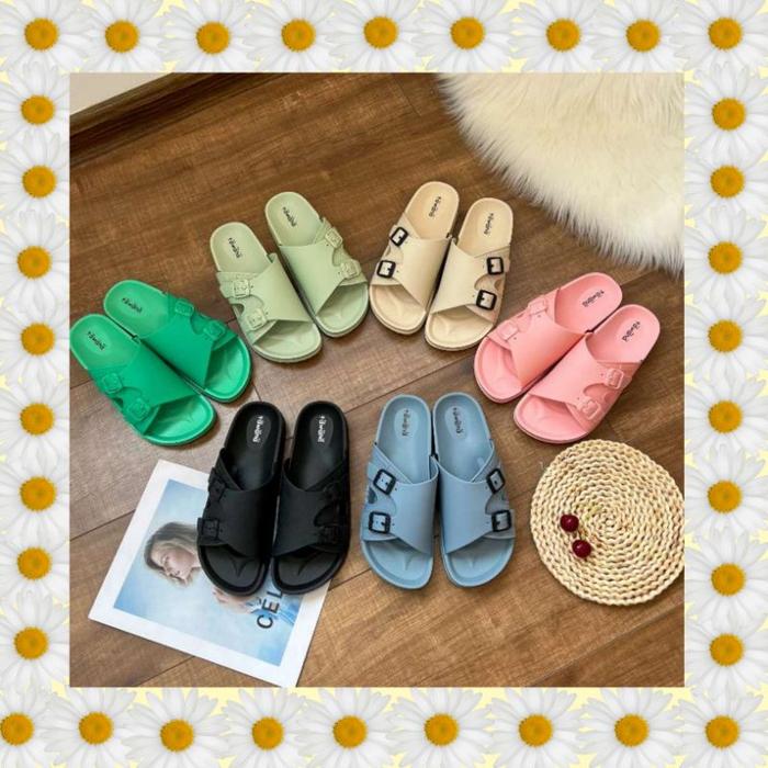 Ready stock !!! Tawana gesper/new Tawana slippers/Sandal Tawana dewasa import/sandal wanita import t