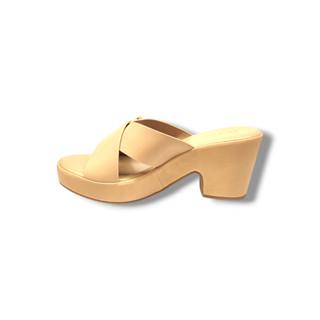 Be-Bob Lita-X25025 Black, Beige Wedges Wanita