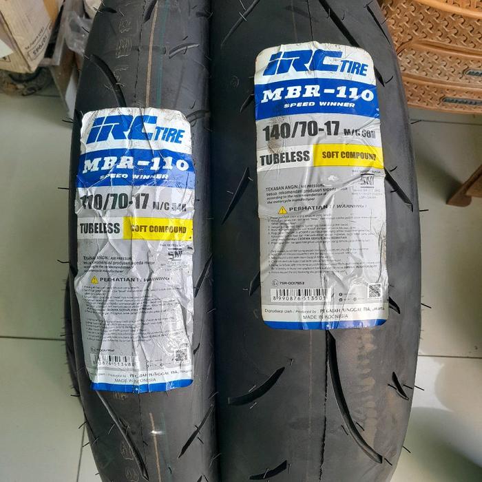 IRC tire mbr 110...110/70+140/70-17