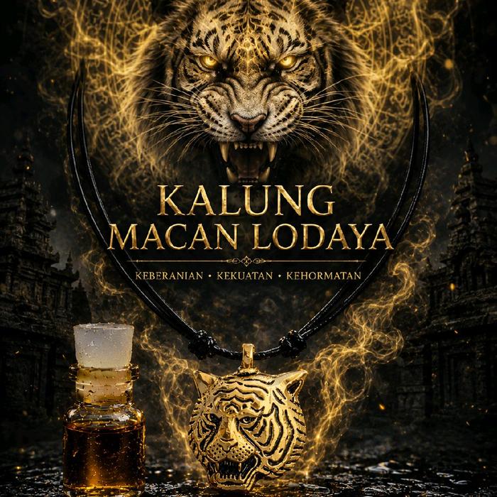 kalung liontin macan lodaya