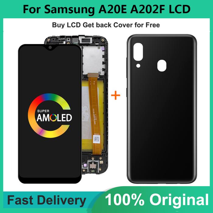 5.8'' Original For Samsung A20e LCD A202 lcd display For Samsung A202
