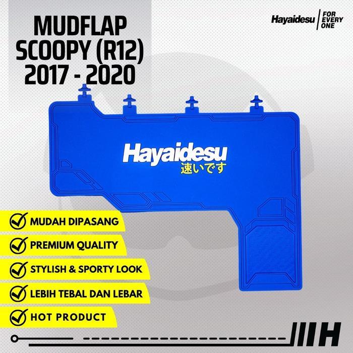 Sale Hayaidesu Mudflap Scoopy Ring 12 (2017-2020) Penahan Lumpur -