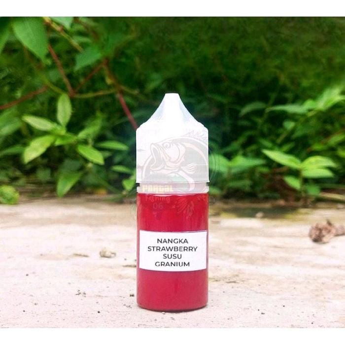 Essen Ikan Mas Oplosan Nangka Strawberry Susu Granium 30ml