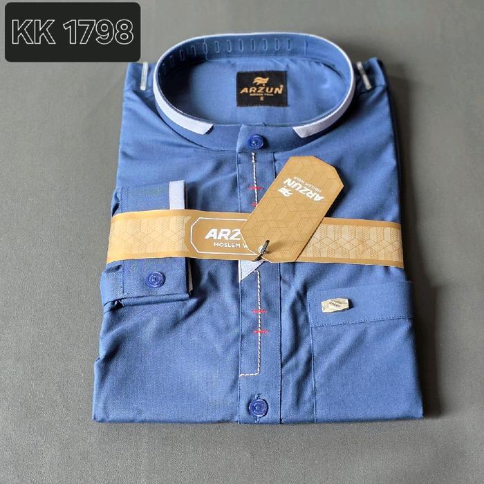 KEMKO ARZUN PREMIUM LENGAN PANJANG MOTIF TERBARU | KEMKO PRIA MODERN MOSLEM WEAR KOKO LEMBUT MUSLIM 