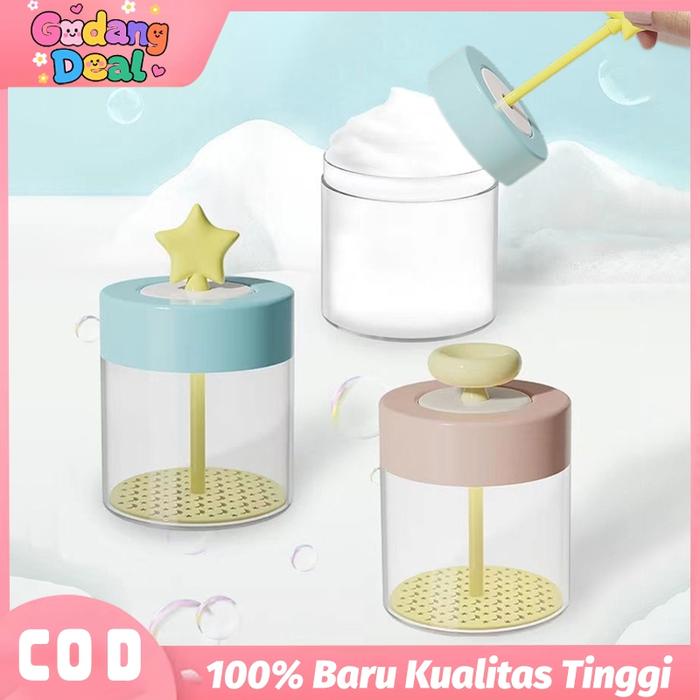 Foam Maker Sabun Wajah Alat Pembuat Busa Manual Portable Untuk Facial & Shampoo
