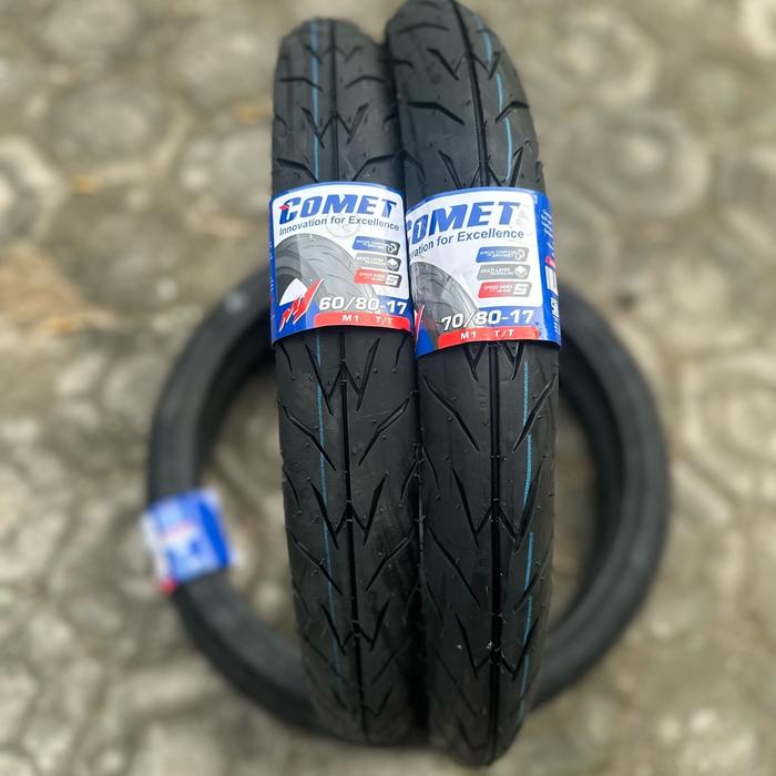 BAN LUAR COMET M1 RING 17 UKURAN 60/80 70/80 ORIGINAL COMET ban  motor