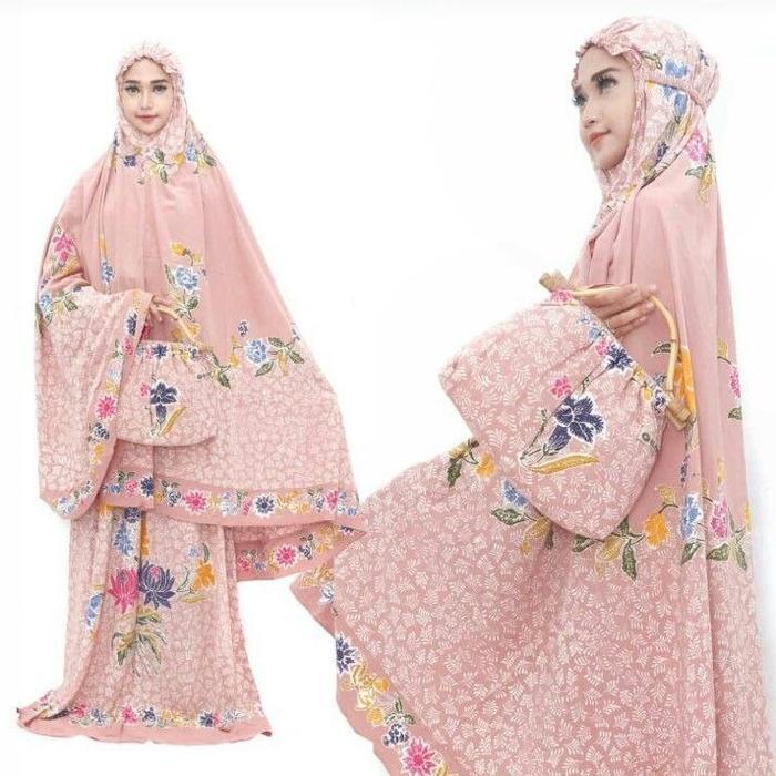 PREMIUM (READY) terjamin mukena batik encim pekalongan Al fariz terlaris