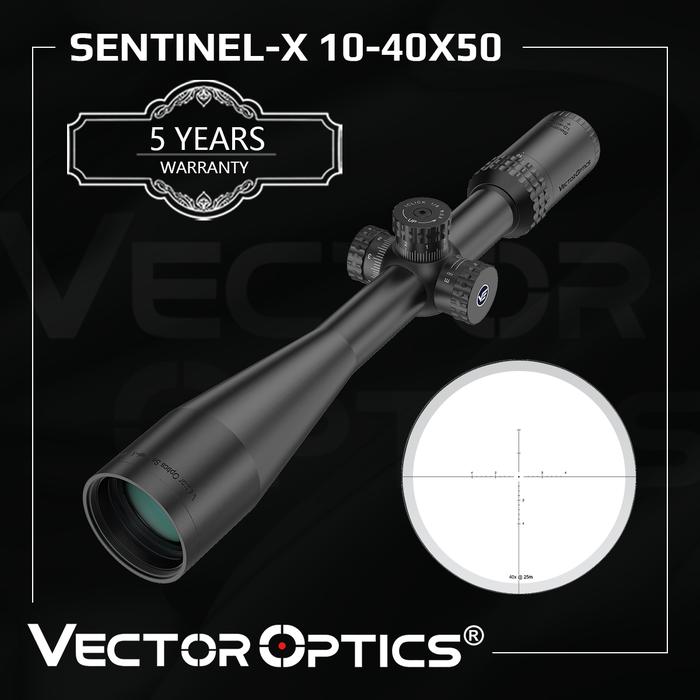 Vector Optics Sentinel X 10-40x50 Airgun Riflescope Air Rifle Scope