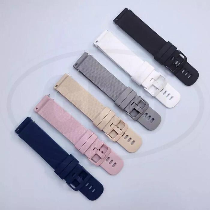 Strap 18mm Tali Jam Fossil Gen 4 Rubber Silicone Diskon
