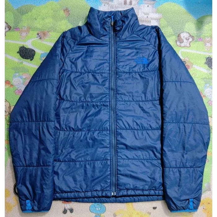 Jaket Puffer Bulang The North Face Navy Second