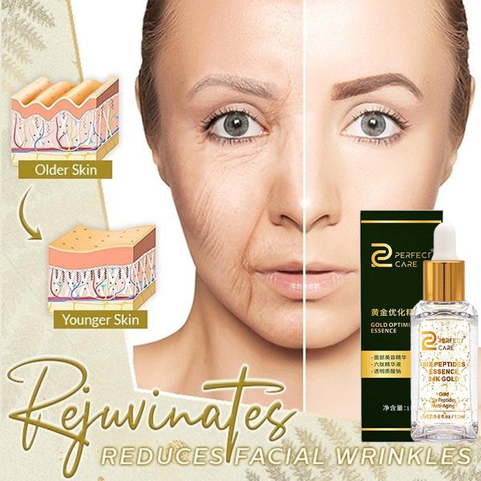 24K Gold Face Serum Brightening Skin Tone Anti Aging  Hyaluronic Acid