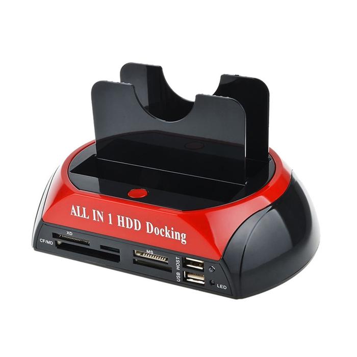 Multi Card Reader HDD Hard Drive Docking Station Internal Hard Disk