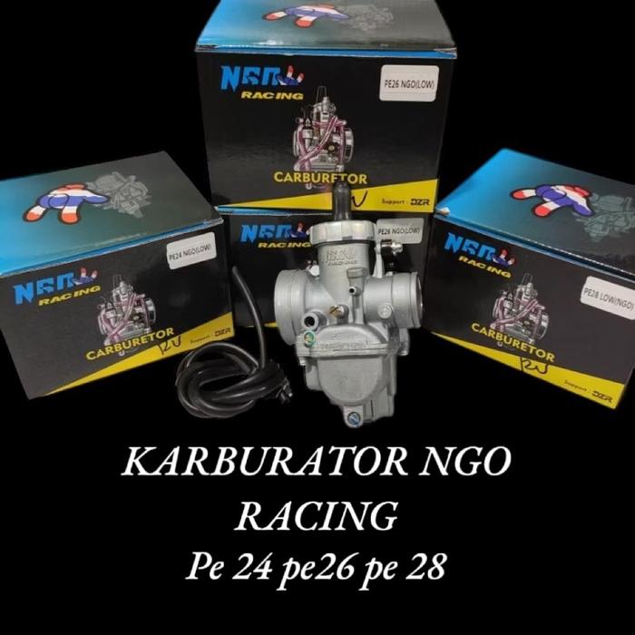Karburator Pe Ngo Racing 24 26 28 Low - Skep Kuningan