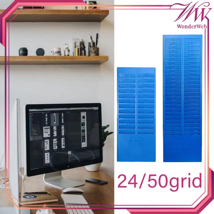 Rak Kartu Absen 24/50 Sheets Tempat Kartu Absensi Rak Absensi Kartu Tempat Kartu Absen Rak Kartu Abs