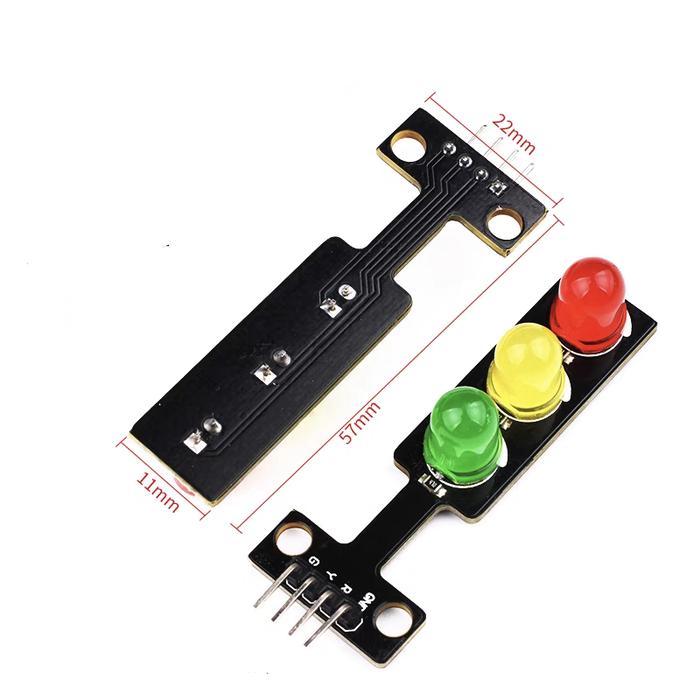 Led Traffic Lights Light-Emitting Module / Digital Signal Output Traffic Light / Electronic Building