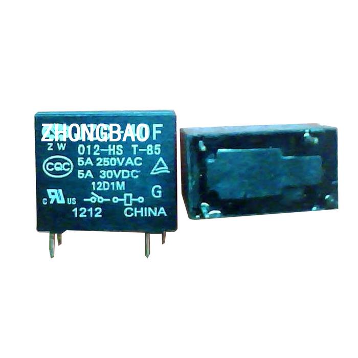 microwave oven 12V relay JZC-40F 012-HS JZC-40F-012-HS 12VDC DC12V