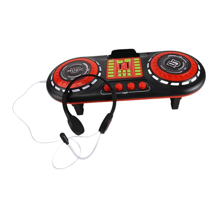 DJ Mixer for Kids Toys DJ Turntable Music Mixer Hand-Eye Coordination