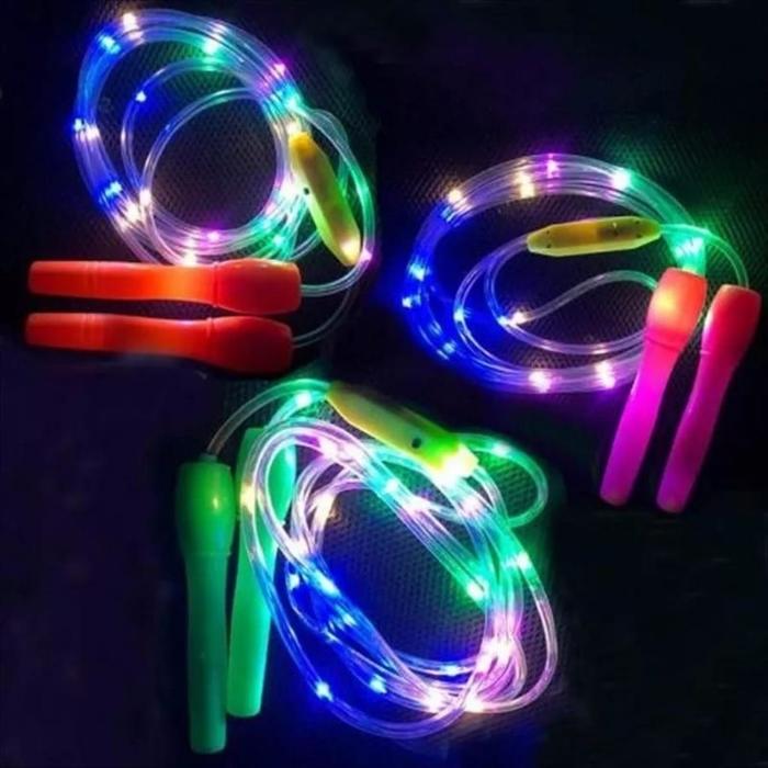 {BG} Mainan Lompat Tali Led Skipping Rope LED Skipping LED Mainan Lompat Tali LED