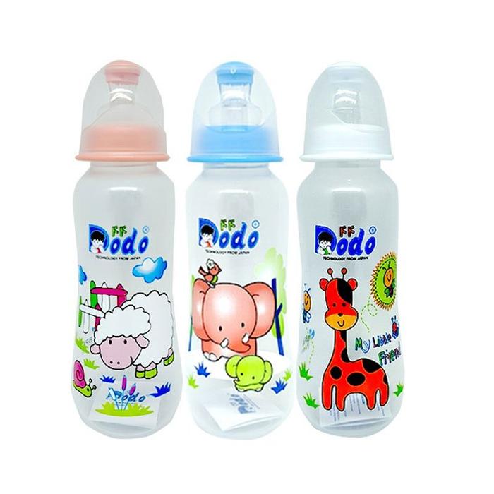 Paket Hemat 3pcs Botol Susu Dodo Inova 250ml / 125ml Orthodontic / Dot Bayi Gepeng