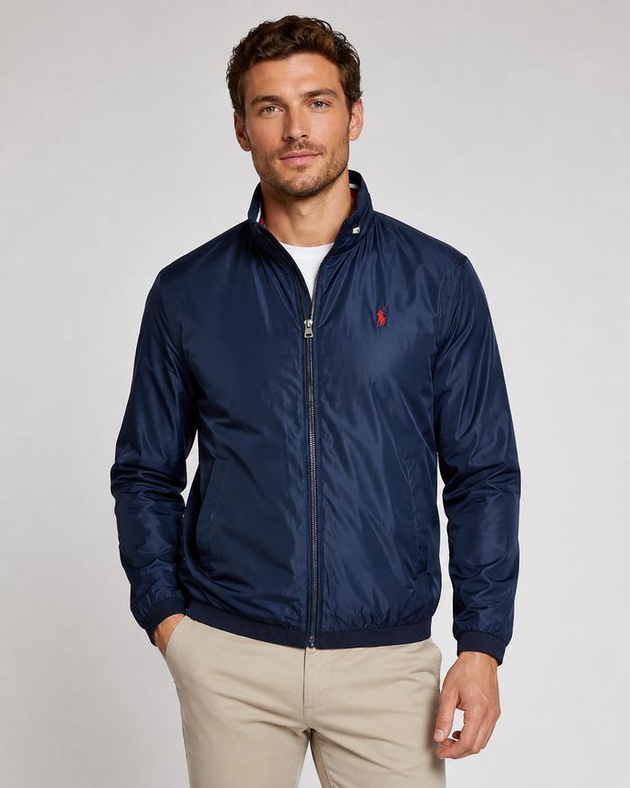 Jaket Pria PRL Stowaway Hood Jacket Navy Original