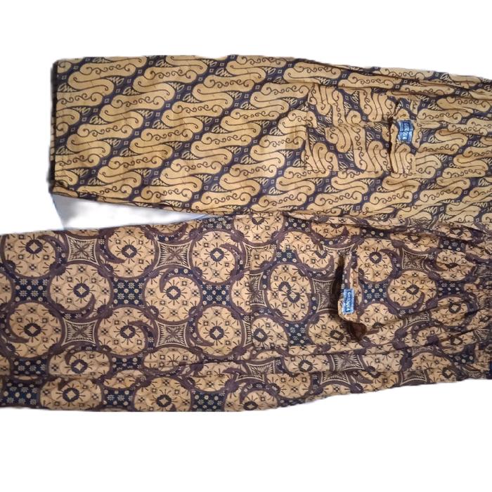 celana batik rojali panjang pria Katun Santai