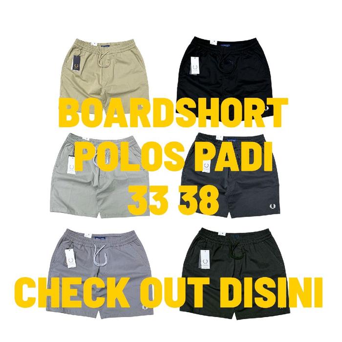 Celana Pendek Boardshort Premium PADI Pria 33 38