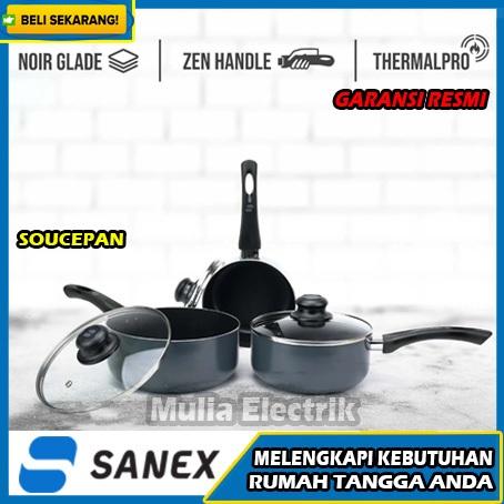 Sanex Sauce Pan (SSP-20 ES) Panci Sauce Pan Sanex 20 CM Anti Lengket PROMO MURAH