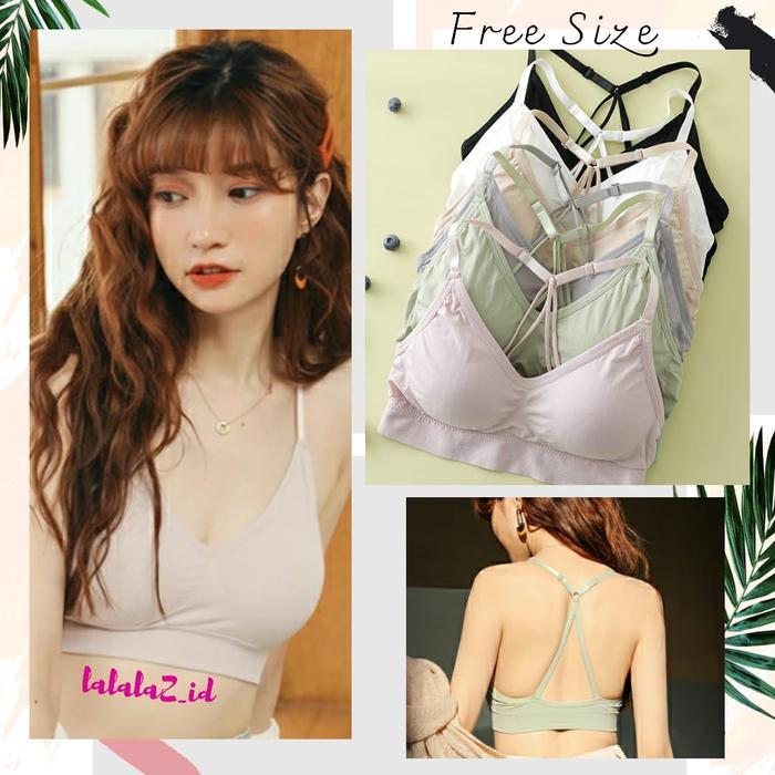 B028 / BRALETTE PUSH UP / SPORT YOGA LARI / BRA BH ANTI NYEPLAK