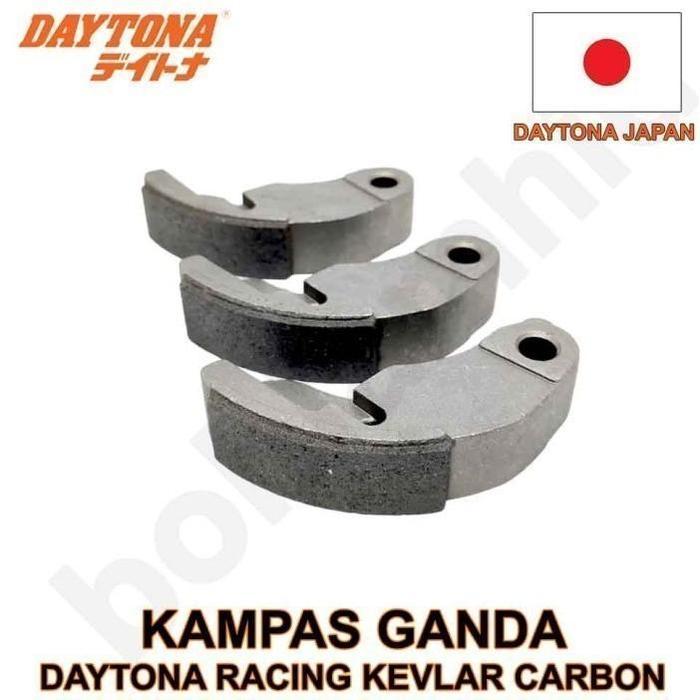 GRATIS ONGKIR Kampas Ganda DAYTONA Spacy FI, Freego Kevlar Carbon Racing Clutch Shoe