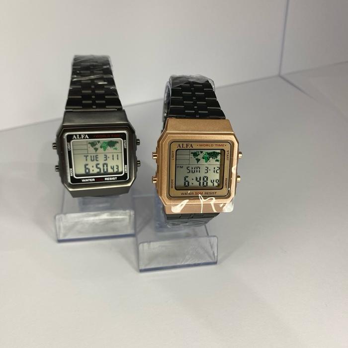 ALFA - Jam Tangan Peta Digital Unisex