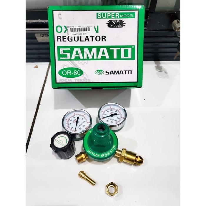 Regulator Las Oxygen Samato OR-80 / Regulator Tabung Gas Oksigen Samato OR-80