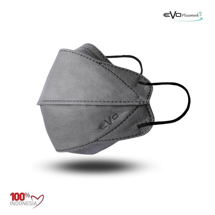 Masker Medis Evo Plusmed 5Ply 4D 1Box - Perlindungan Maksimal Pasti Ori