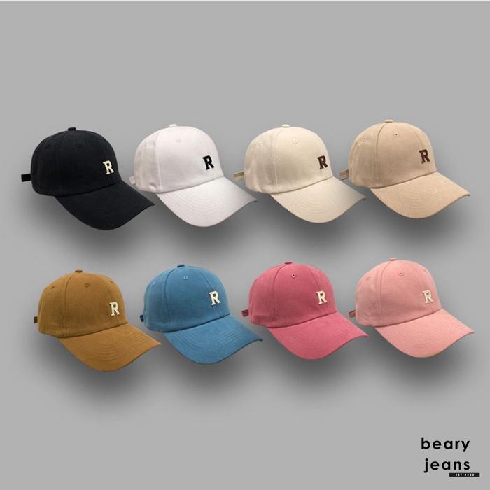 BEARY JEANS BJ055 Baseball Cap LOVELY AGATHA Topi Baseball Bahan Katun Snapback Premium Import