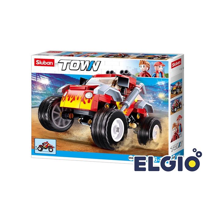 Sluban Bricks Mobil Jeep Offroad B1105