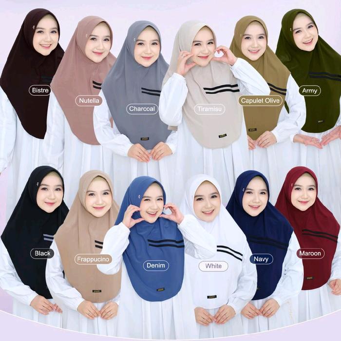 ZAINA JILBAB INSTAN BY DAFFI HIJAB