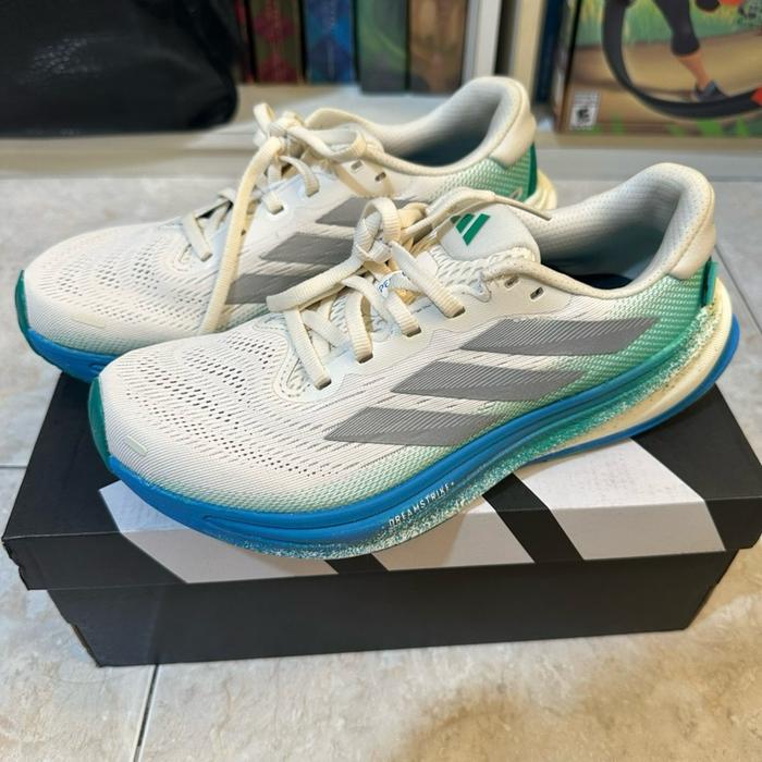Adidas Supernova Rise 2 Running Shoes Women (Berlin White Green) EU 36 2/3 (22.5cm) + Box